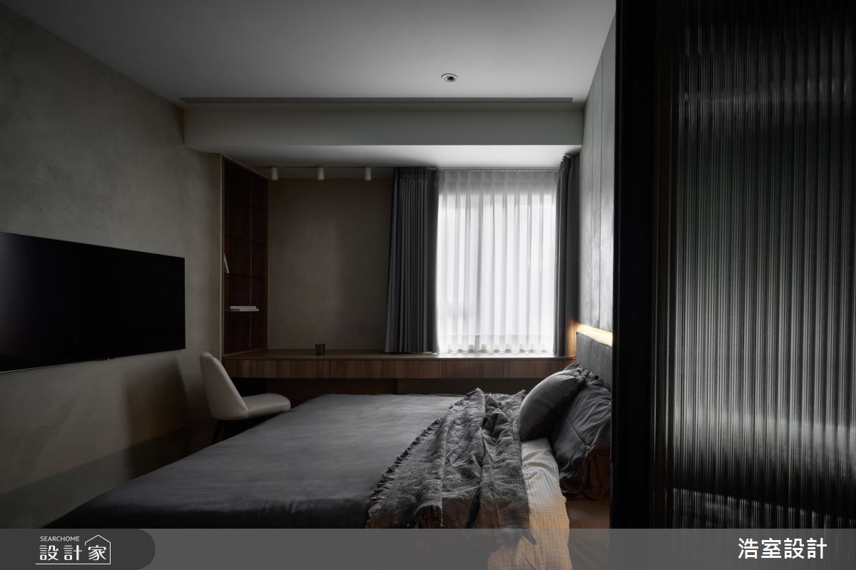 30坪新成屋(5年以下)＿現代風臥室案例圖片＿浩室設計＿浩室_飛行時數之15