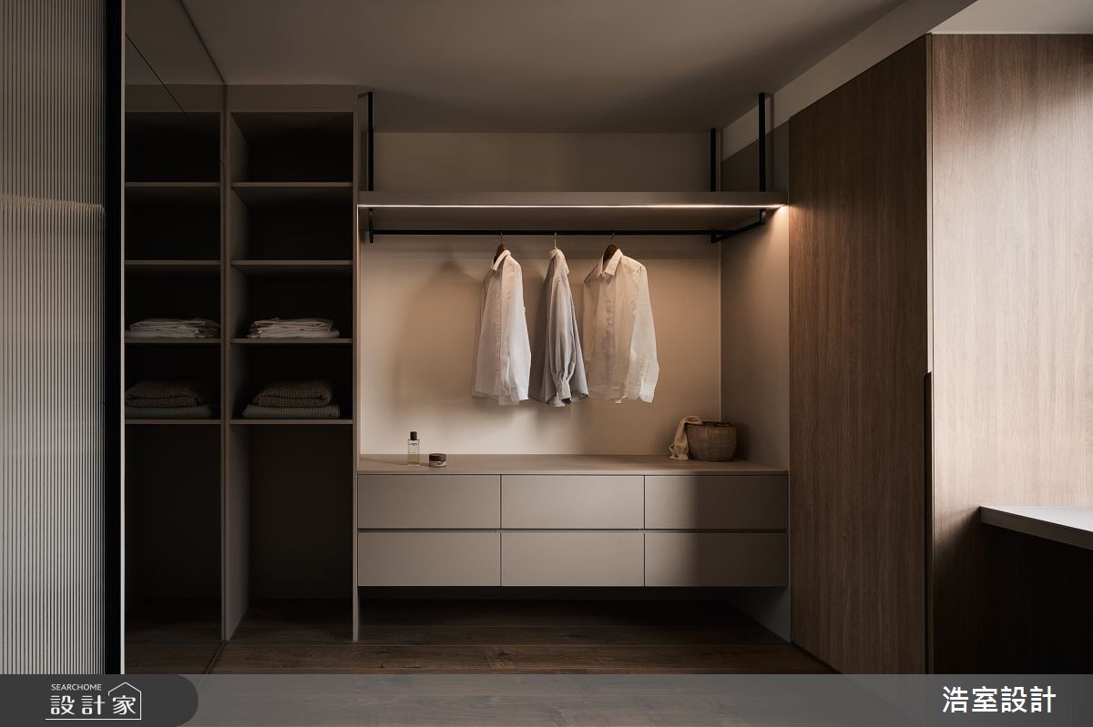 20坪新成屋(5年以下)＿混搭風更衣間案例圖片＿浩室設計＿浩室_巧趣軌跡。貓語之12