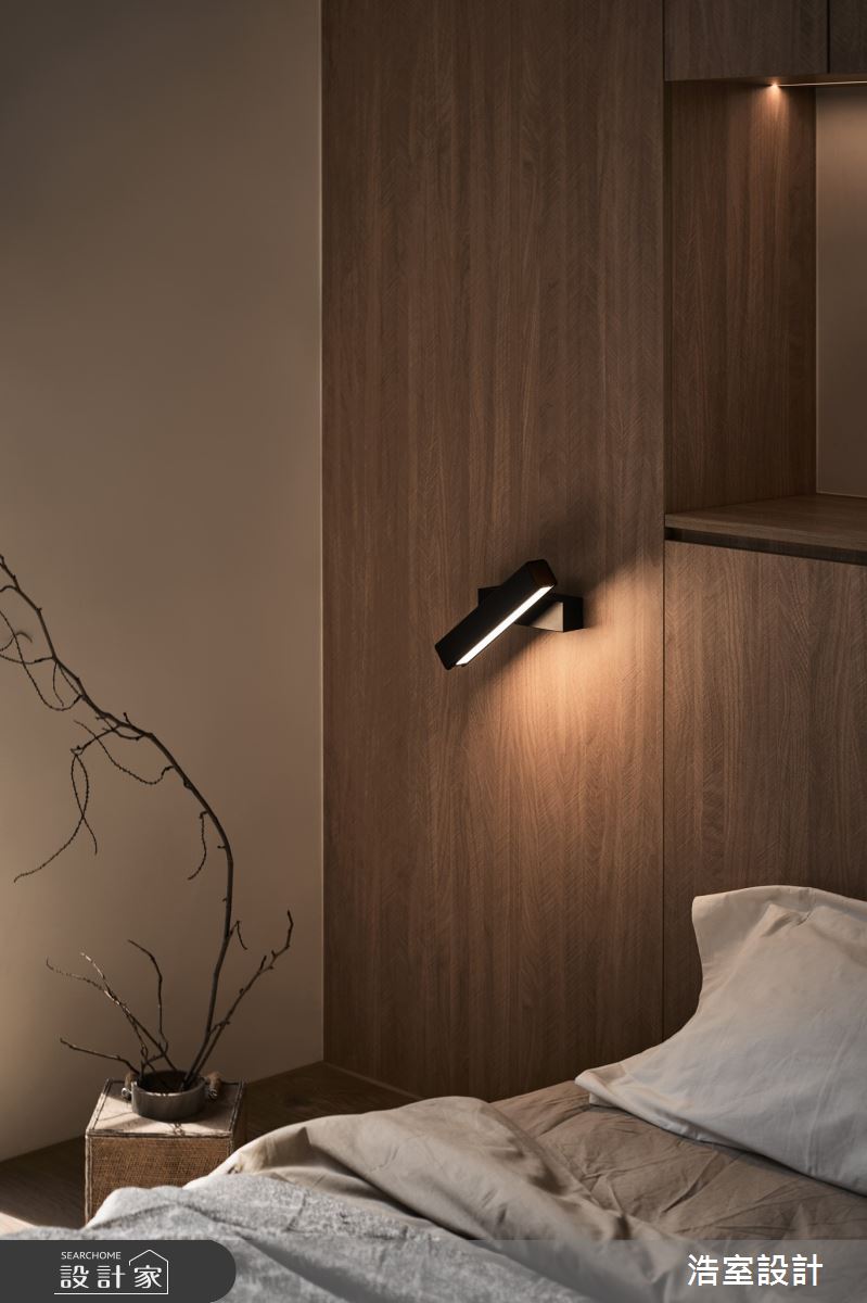 20坪新成屋(5年以下)＿混搭風臥室案例圖片＿浩室設計＿浩室_巧趣軌跡。貓語之10