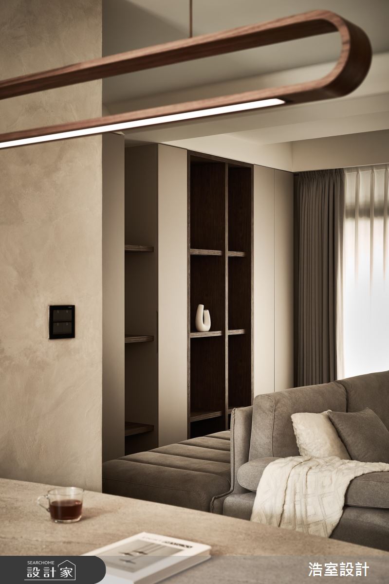 56坪新成屋(5年以下)＿混搭風客廳餐廳案例圖片＿浩室設計＿浩室_光嶼之8