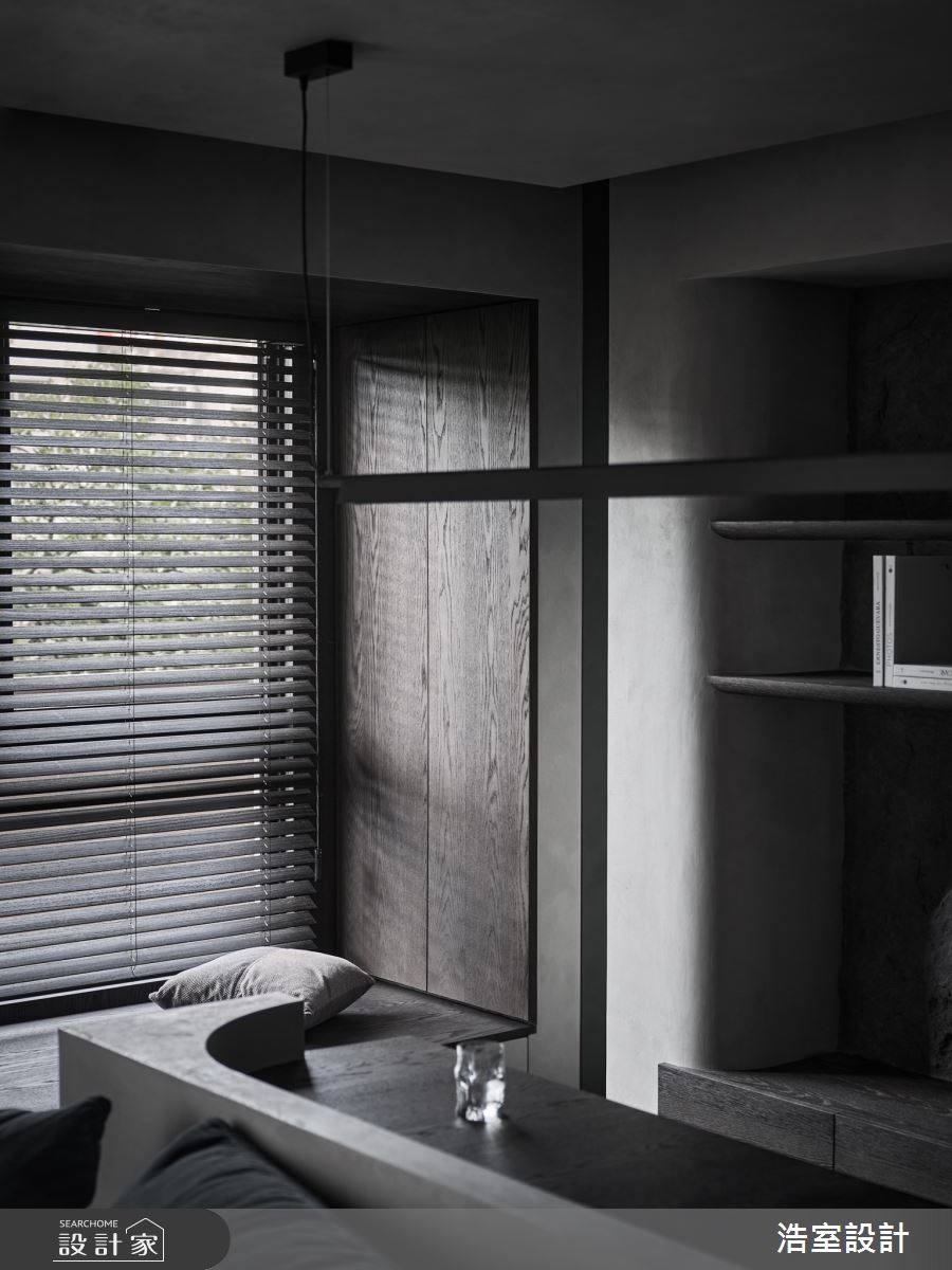 24坪新成屋(5年以下)＿現代風書房臥榻案例圖片＿浩室設計＿浩室_忘憂之境之10