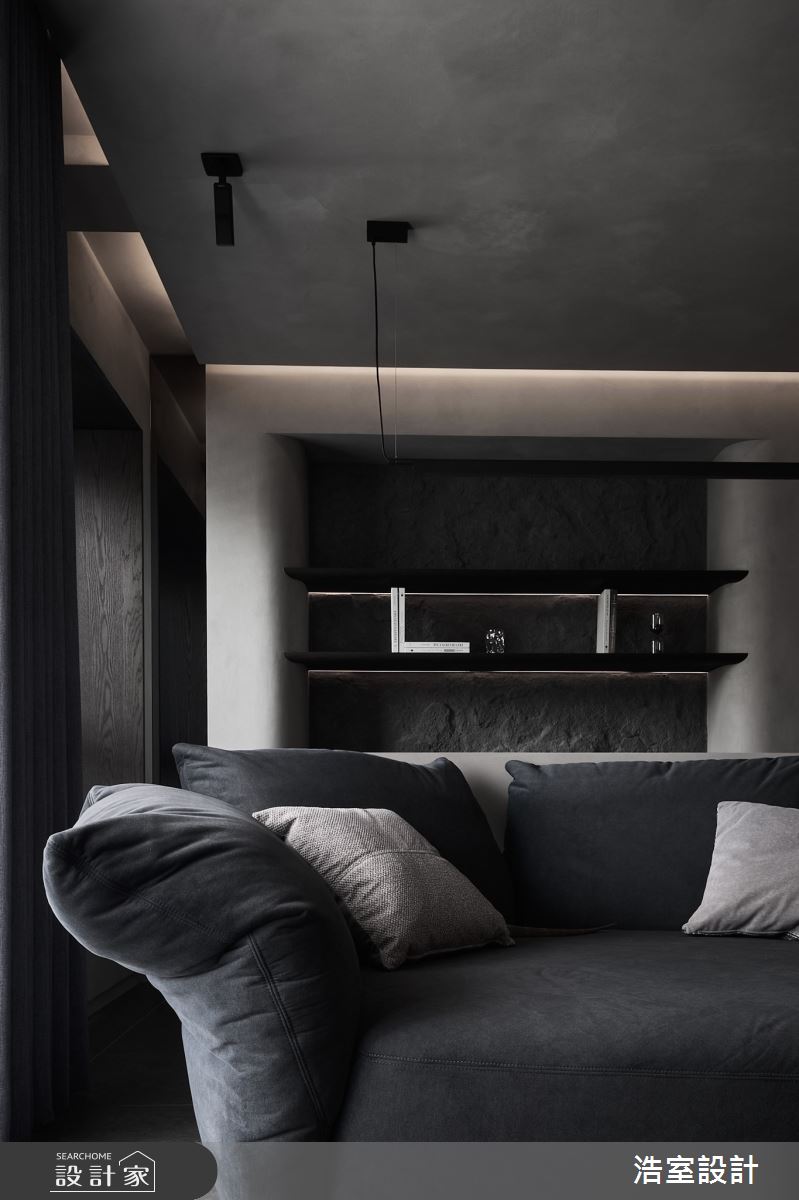 24坪新成屋(5年以下)＿現代風客廳案例圖片＿浩室設計＿浩室_忘憂之境之5