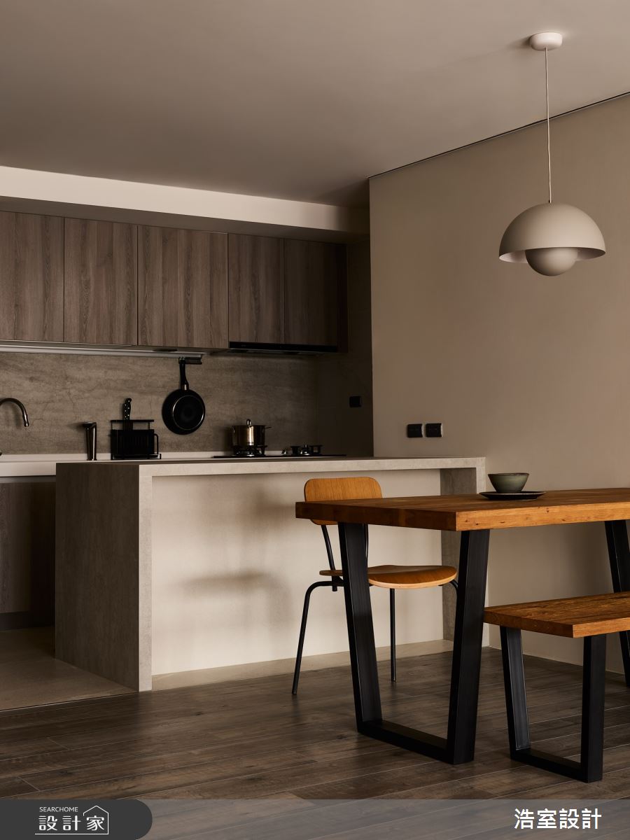 20坪新成屋(5年以下)＿混搭風餐廳廚房案例圖片＿浩室設計＿浩室_序・靜日常の間之12