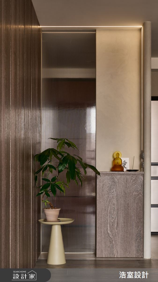 20坪新成屋(5年以下)＿混搭風玄關案例圖片＿浩室設計＿浩室_序・靜日常の間之4