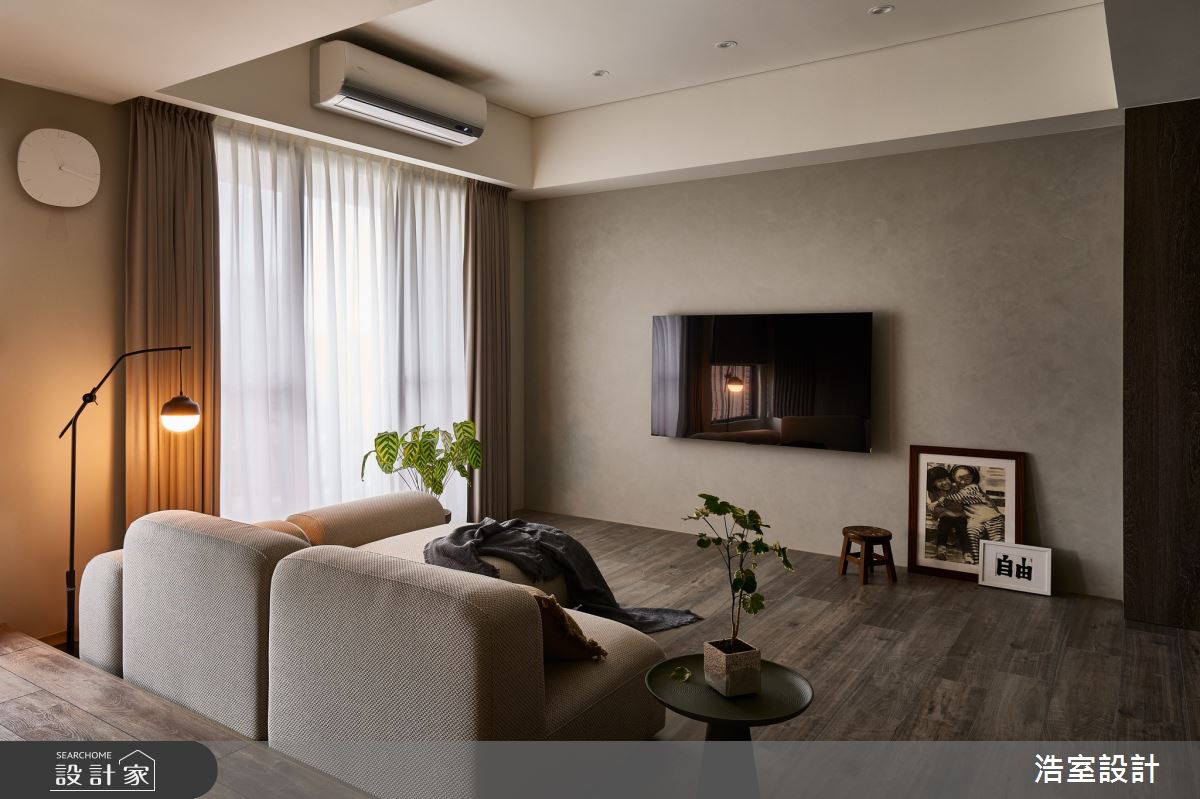 20坪新成屋(5年以下)＿混搭風客廳案例圖片＿浩室設計＿浩室_序・靜日常の間之10