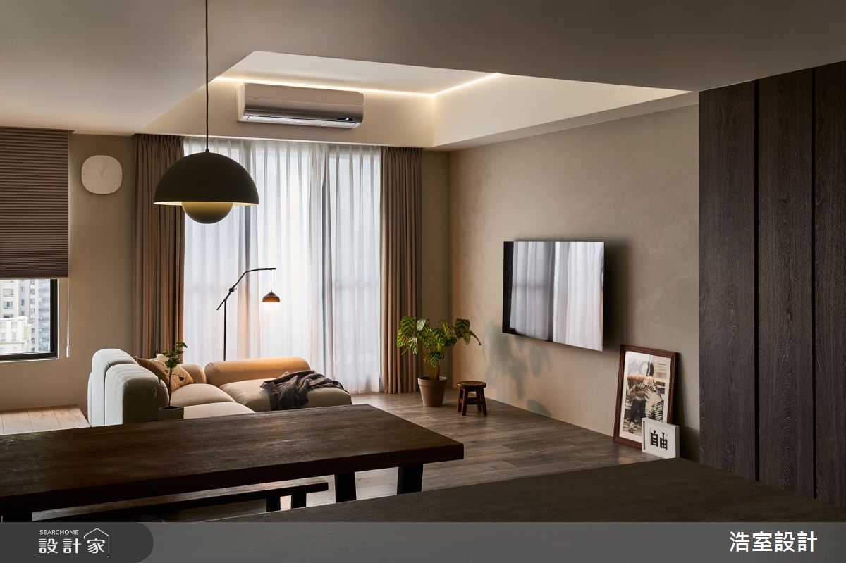 20坪新成屋(5年以下)＿混搭風客廳餐廳案例圖片＿浩室設計＿浩室_序・靜日常の間之8
