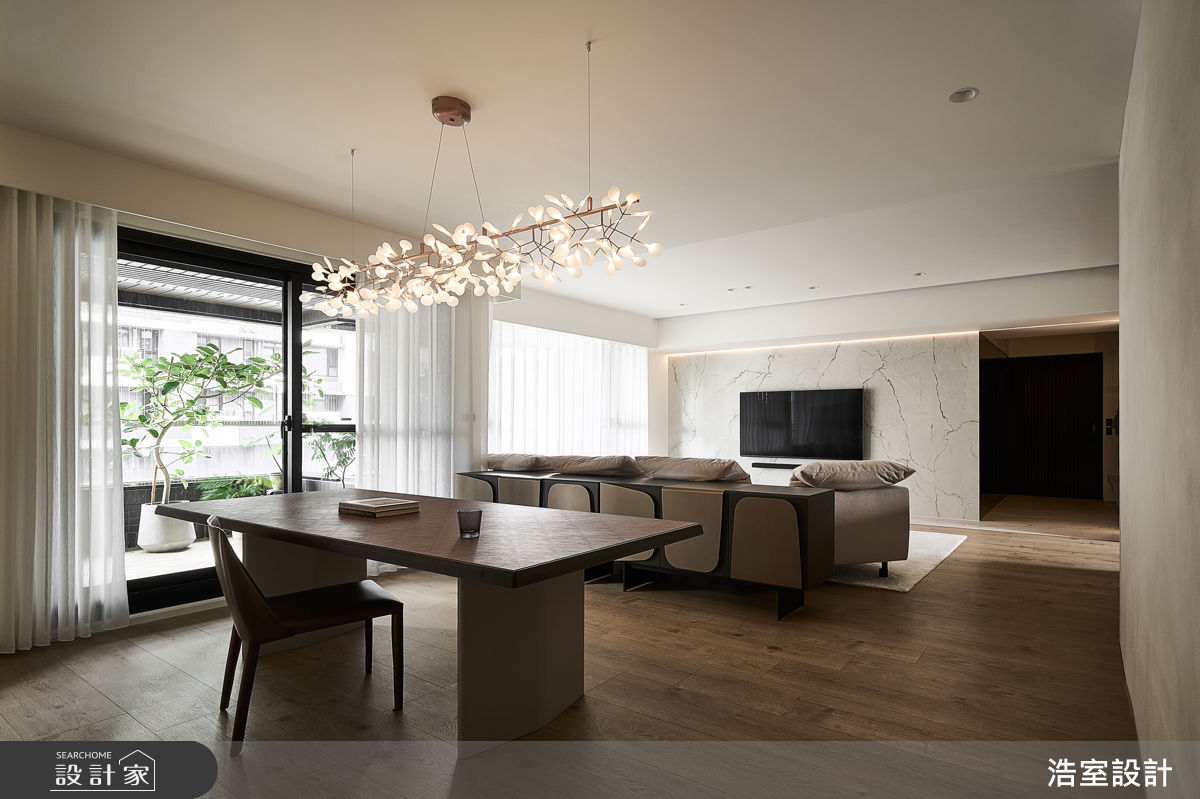 50坪中古屋(5~15年)＿現代風客廳餐廳案例圖片＿浩室設計＿浩室_映像之9
