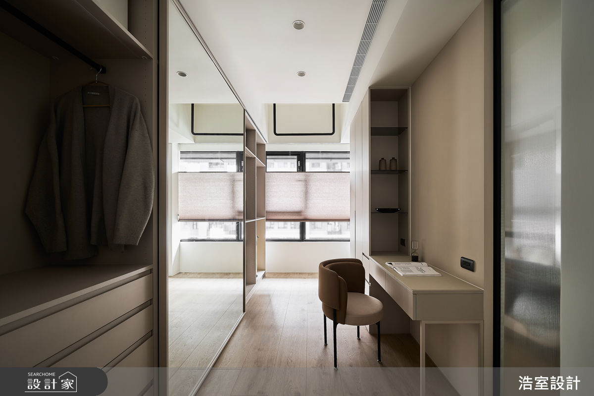 50坪中古屋(5~15年)＿現代風更衣間案例圖片＿浩室設計＿浩室_映像之11
