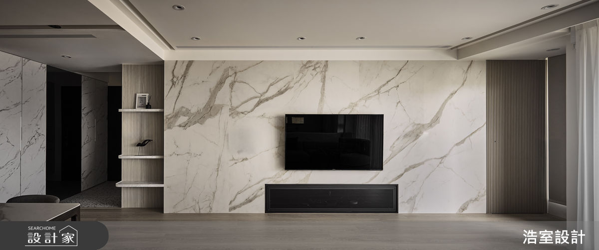 33坪新成屋(5年以下)＿現代風客廳案例圖片＿浩室設計＿浩室_遊光之6