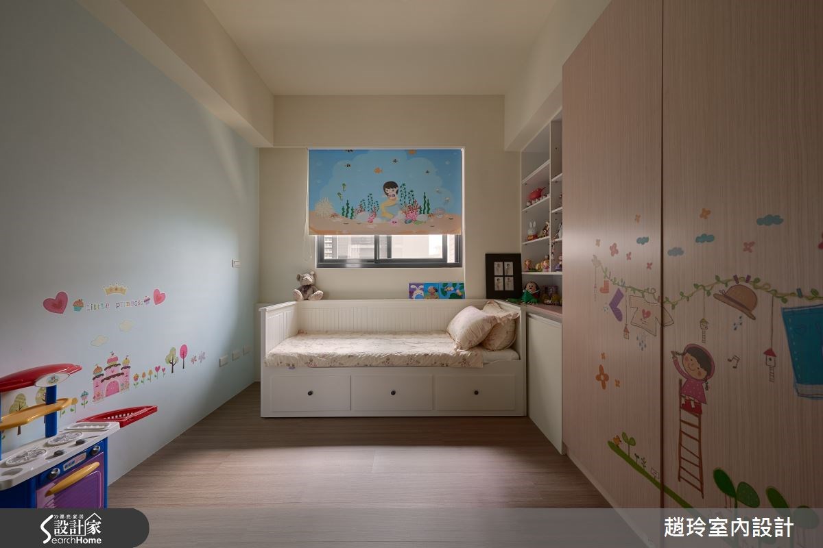 40坪新成屋(5年以下)＿新古典兒童房兒童房臥榻案例圖片＿趙玲室內設計有限公司＿趙玲_21之15
