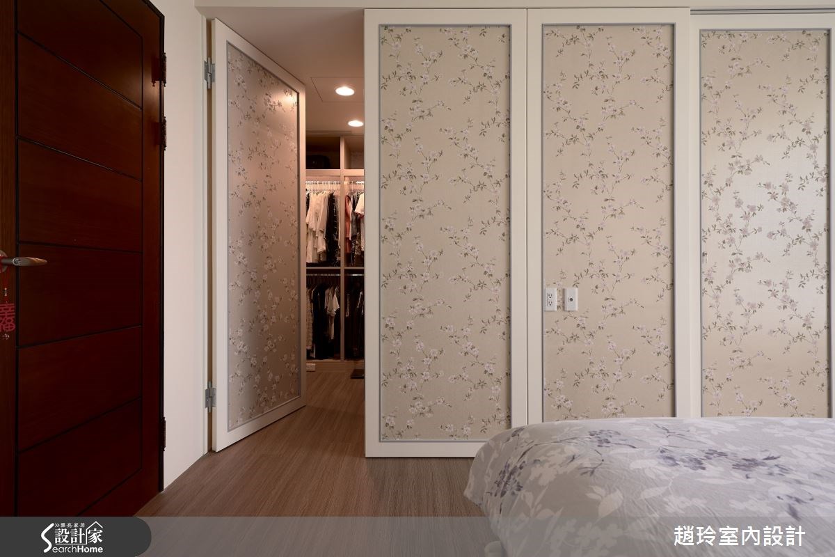 40坪新成屋(5年以下)＿新古典臥室更衣間案例圖片＿趙玲室內設計有限公司＿趙玲_21之18