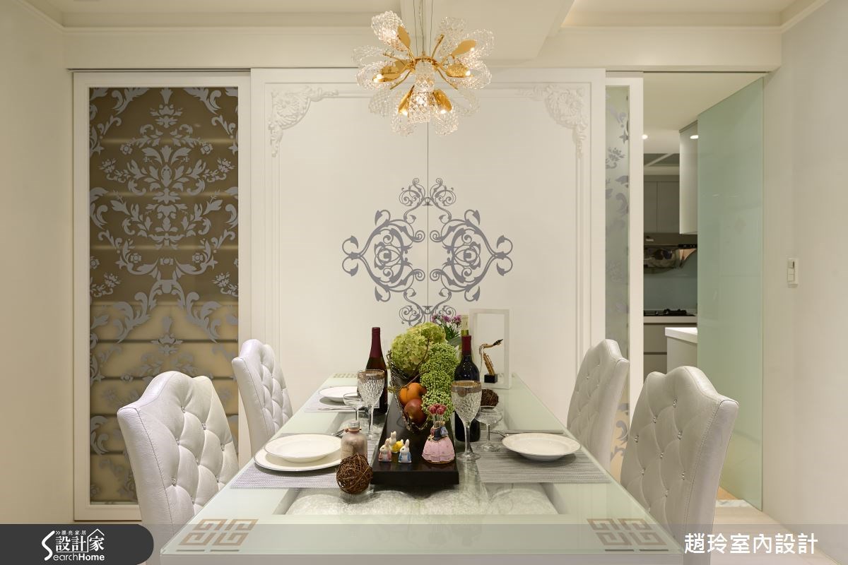 60坪中古屋(5~15年)＿新古典餐廳案例圖片＿趙玲室內設計有限公司＿趙玲_24之8