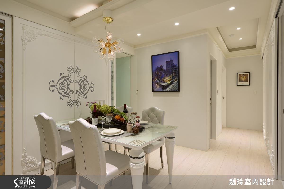 60坪中古屋(5~15年)＿新古典餐廳案例圖片＿趙玲室內設計有限公司＿趙玲_24之9