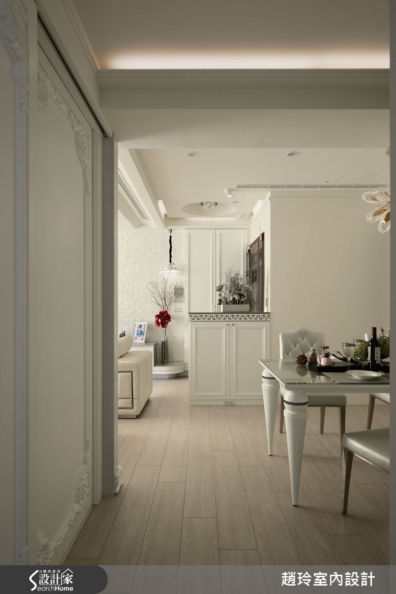 60坪中古屋(5~15年)＿新古典餐廳走廊案例圖片＿趙玲室內設計有限公司＿趙玲_24之11