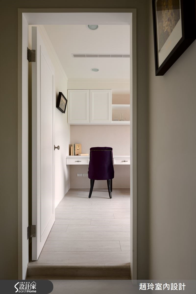 60坪中古屋(5~15年)＿新古典書房走廊案例圖片＿趙玲室內設計有限公司＿趙玲_24之13