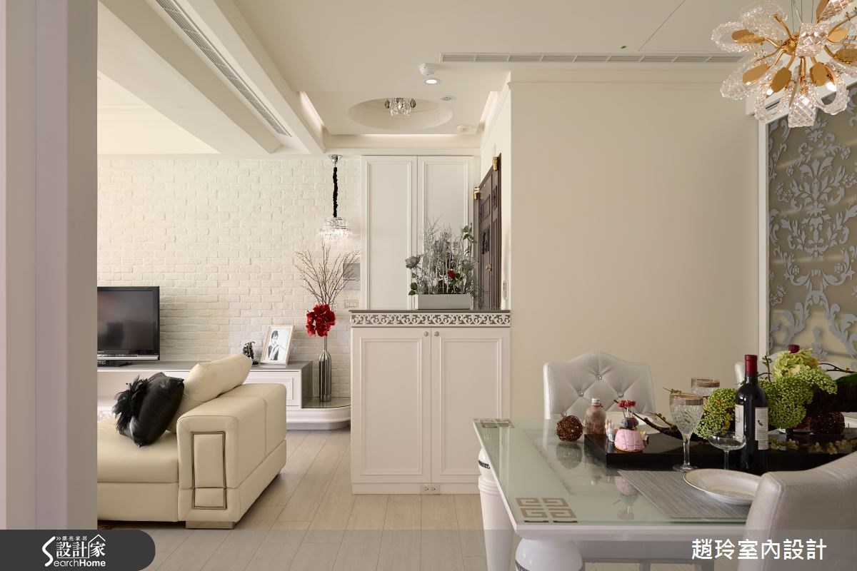 60坪中古屋(5~15年)＿新古典客廳餐廳案例圖片＿趙玲室內設計有限公司＿趙玲_24之10