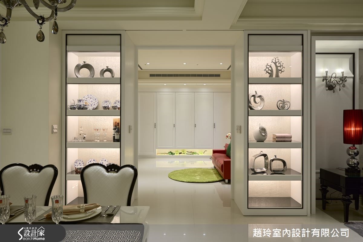 100坪新成屋(5年以下)＿新古典走廊案例圖片＿趙玲室內設計有限公司＿趙玲_25之16
