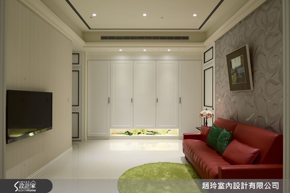 100坪新成屋(5年以下)＿新古典客廳案例圖片＿趙玲室內設計有限公司＿趙玲_25之28