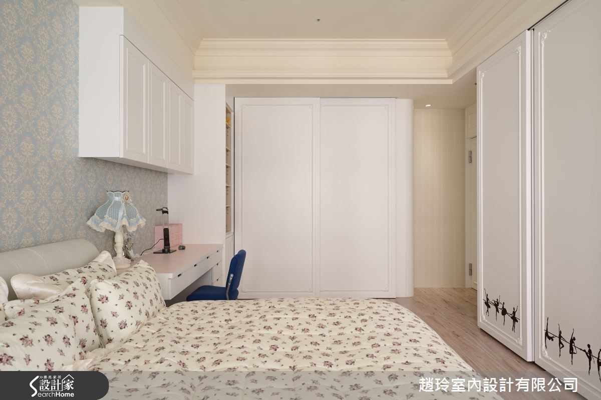 100坪新成屋(5年以下)＿新古典臥室案例圖片＿趙玲室內設計有限公司＿趙玲_25之33