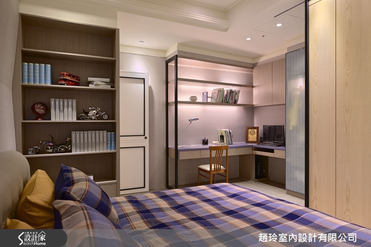 100坪新成屋(5年以下)＿新古典臥室案例圖片＿趙玲室內設計有限公司＿趙玲_25之34
