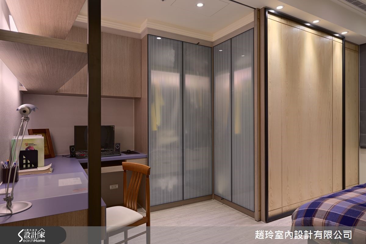 100坪新成屋(5年以下)＿新古典臥室案例圖片＿趙玲室內設計有限公司＿趙玲_25之36