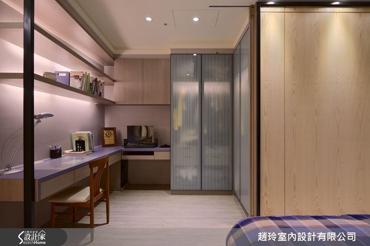 100坪新成屋(5年以下)＿新古典臥室案例圖片＿趙玲室內設計有限公司＿趙玲_25之37