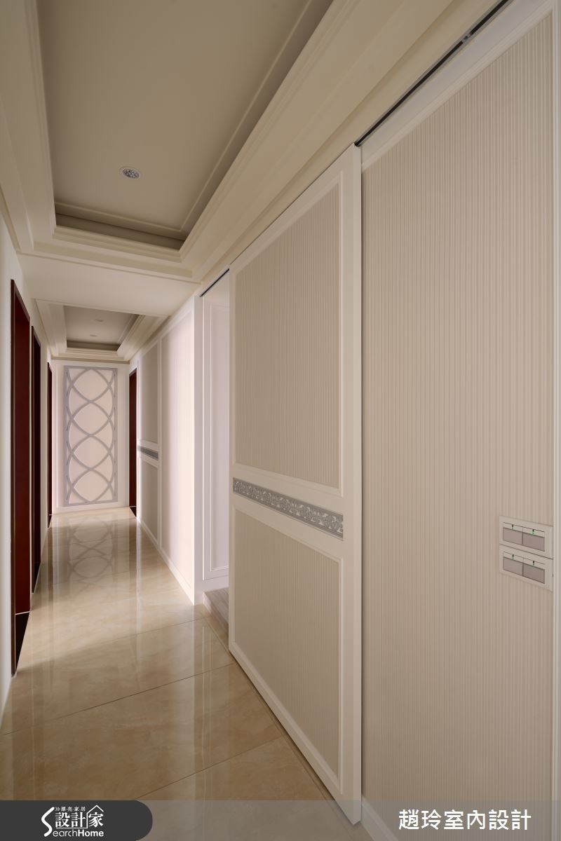 90坪新成屋(5年以下)＿新古典走廊案例圖片＿趙玲室內設計有限公司＿趙玲_26之9
