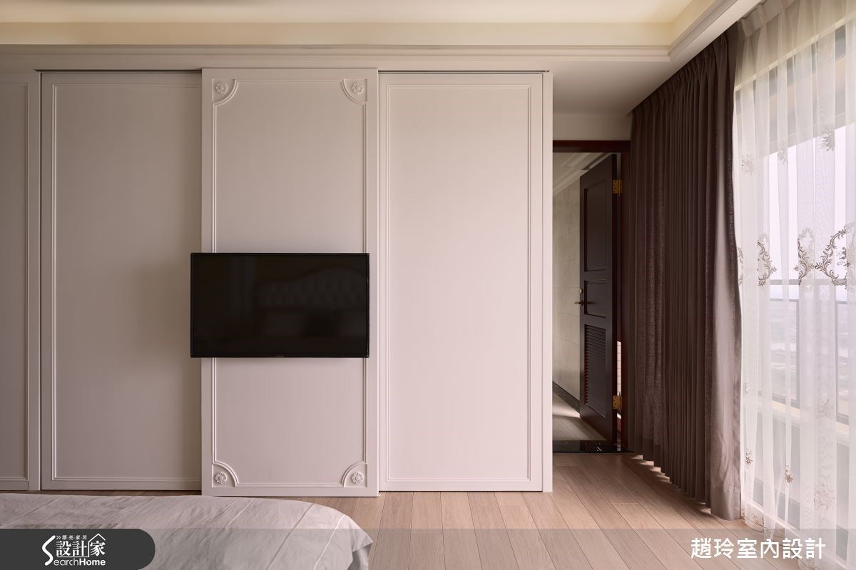 90坪新成屋(5年以下)＿新古典臥室案例圖片＿趙玲室內設計有限公司＿趙玲_26之11