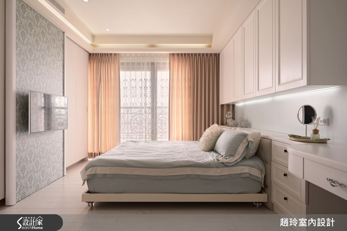 90坪新成屋(5年以下)＿新古典臥室案例圖片＿趙玲室內設計有限公司＿趙玲_26之12