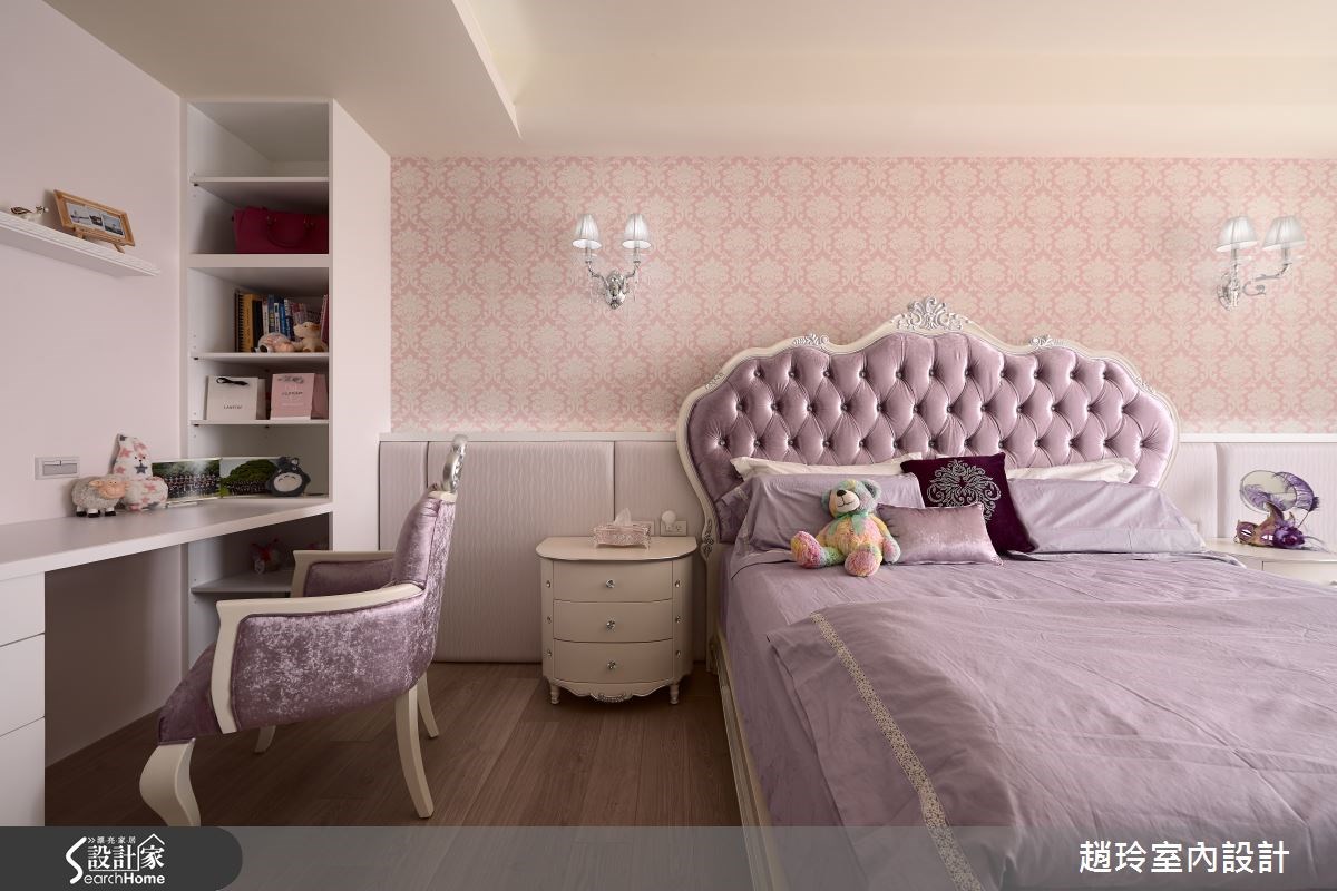 90坪新成屋(5年以下)＿新古典臥室案例圖片＿趙玲室內設計有限公司＿趙玲_26之13