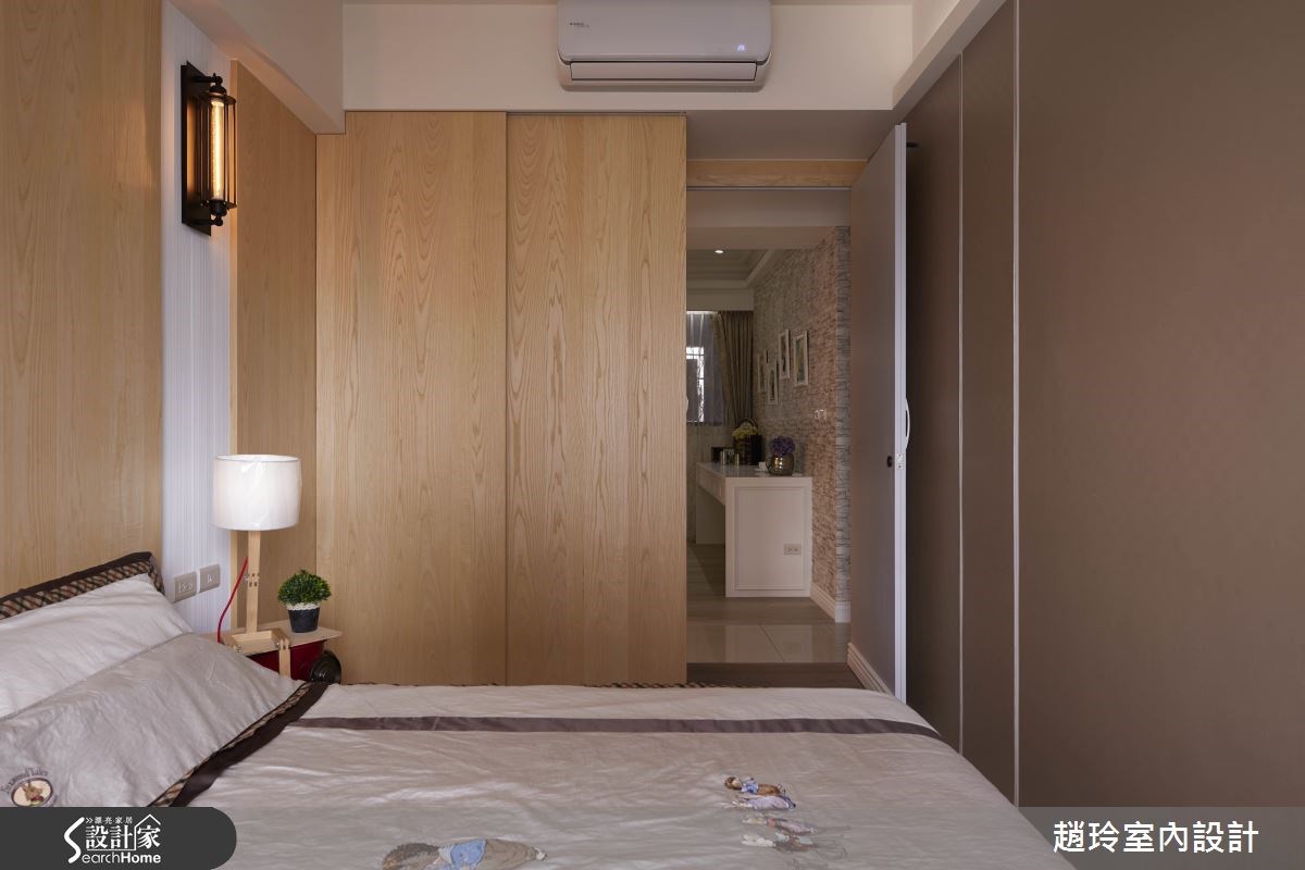 40坪新成屋(5年以下)＿新古典臥室案例圖片＿趙玲室內設計有限公司＿趙玲_31之11