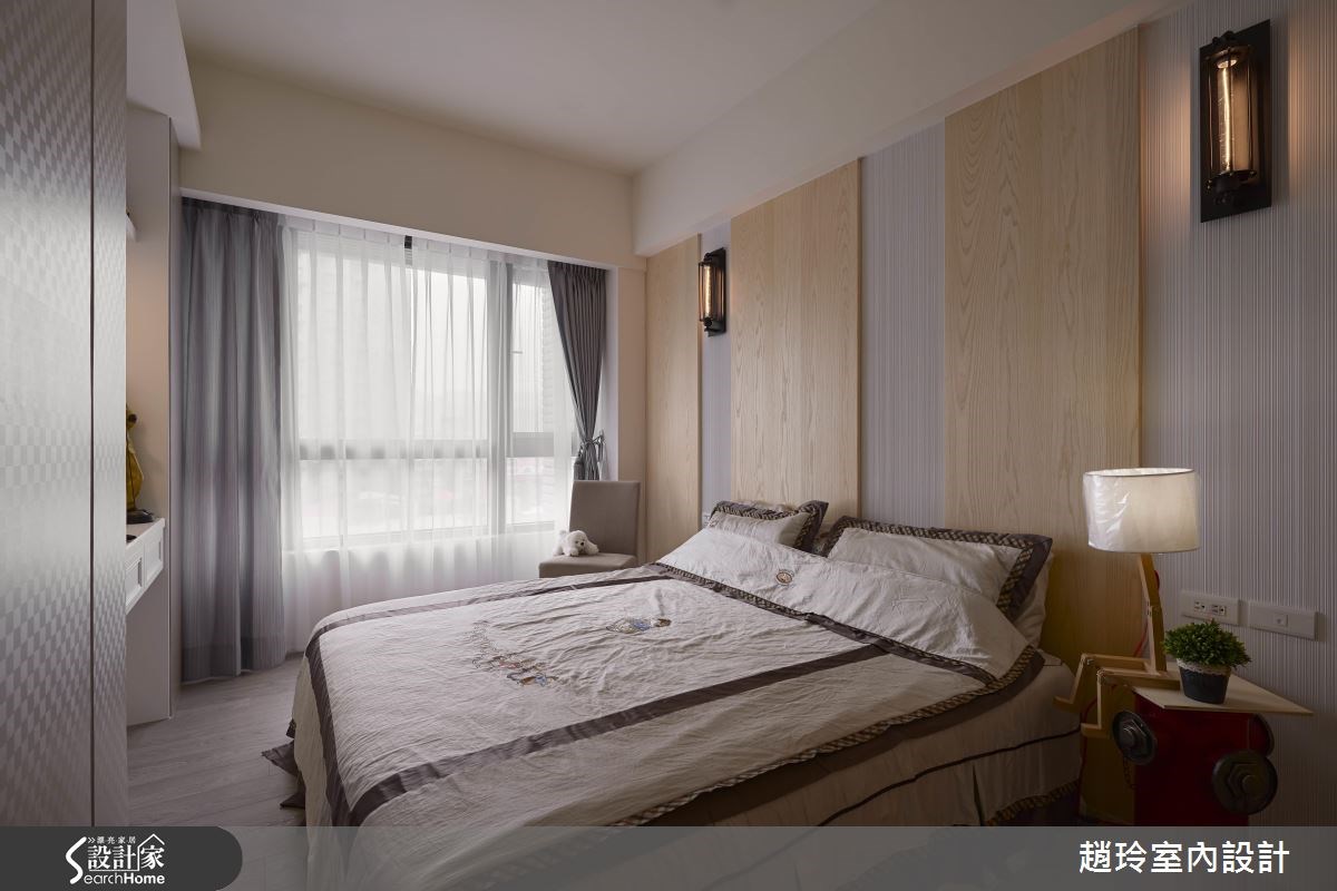 40坪新成屋(5年以下)＿新古典臥室案例圖片＿趙玲室內設計有限公司＿趙玲_31之12