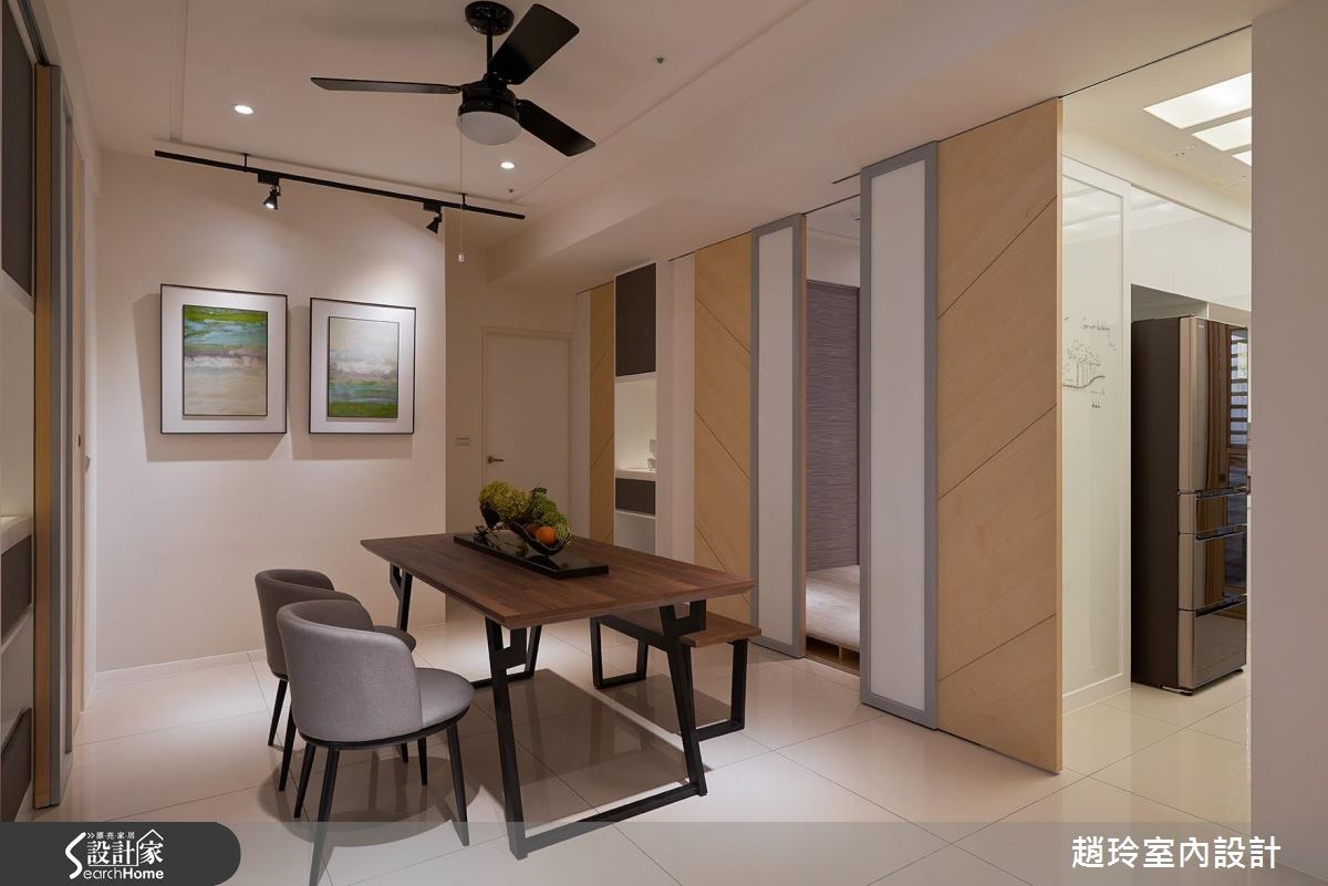 72坪新成屋(5年以下)＿簡約風餐廳案例圖片＿趙玲室內設計有限公司＿趙玲_34之5
