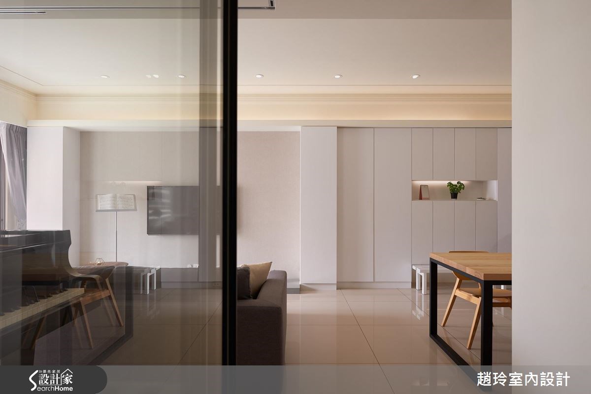 35坪新成屋(5年以下)＿現代風客廳案例圖片＿趙玲室內設計有限公司＿趙玲_35之3