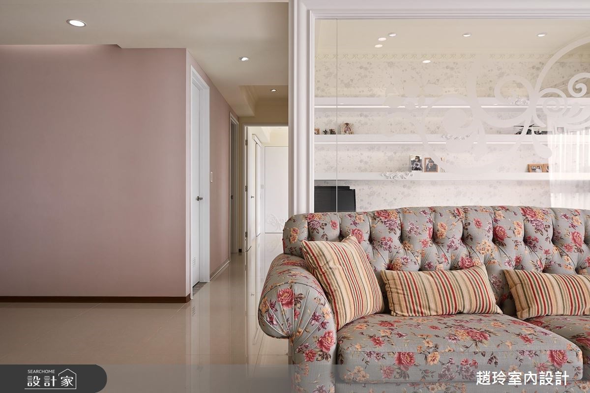 43坪新成屋(5年以下)＿鄉村風客廳案例圖片＿趙玲室內設計有限公司＿趙玲_40之1