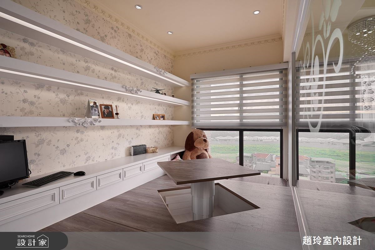 43坪新成屋(5年以下)＿鄉村風書房案例圖片＿趙玲室內設計有限公司＿趙玲_40之5