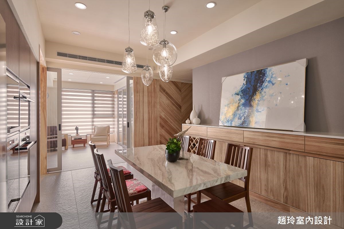 82坪新成屋(5年以下)＿現代風餐廳案例圖片＿趙玲室內設計有限公司＿趙玲_45之8