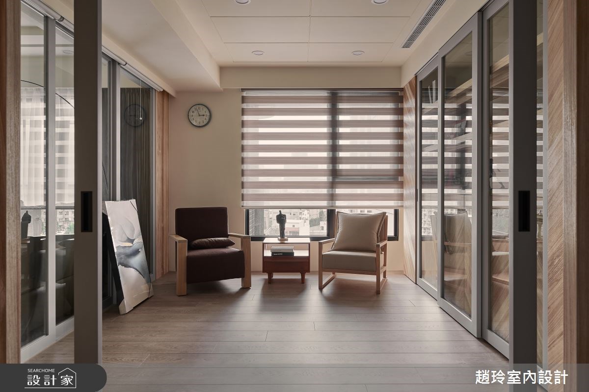 82坪新成屋(5年以下)＿現代風書房案例圖片＿趙玲室內設計有限公司＿趙玲_45之9
