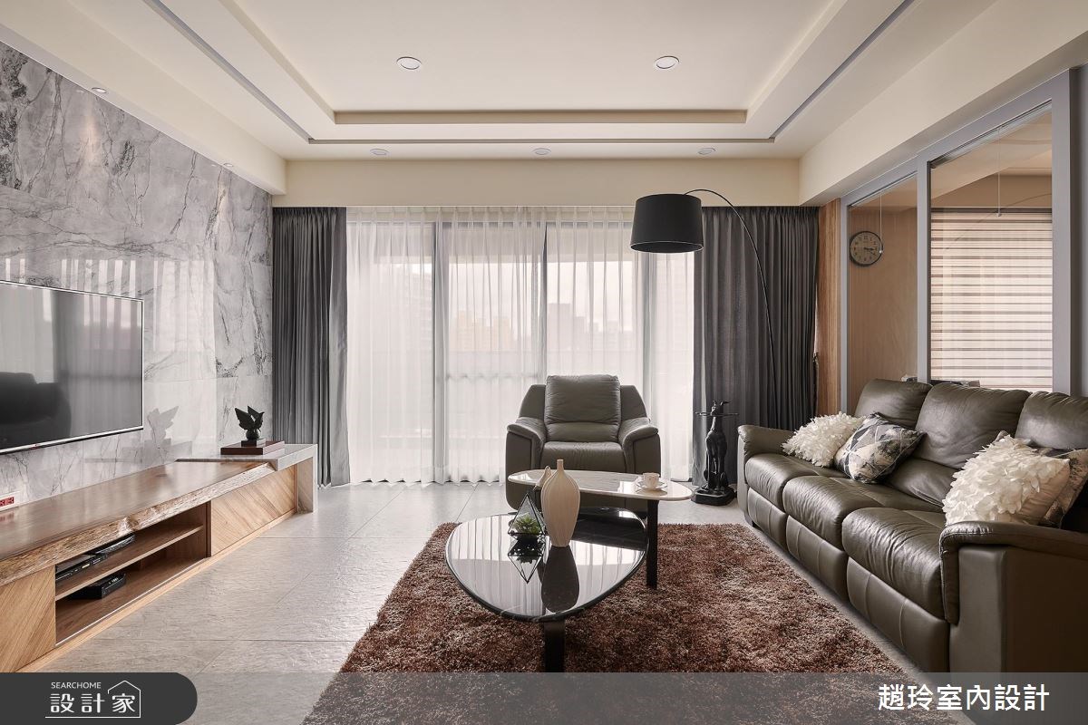 82坪新成屋(5年以下)＿現代風客廳案例圖片＿趙玲室內設計有限公司＿趙玲_45之10