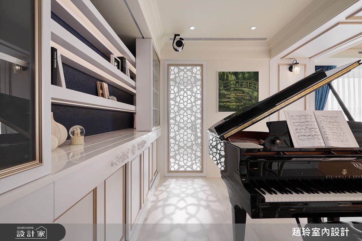 95坪新成屋(5年以下)＿奢華風工作區案例圖片＿趙玲室內設計有限公司＿趙玲_46之8