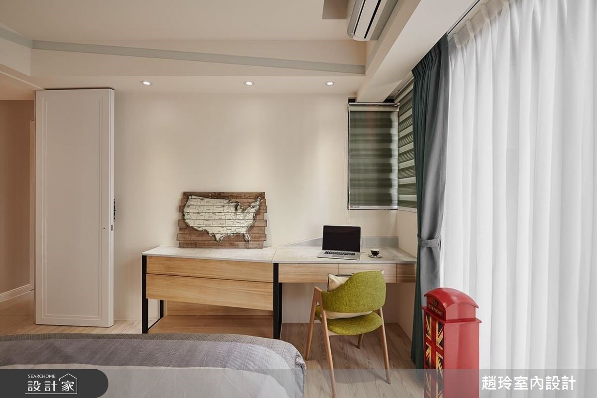 48坪新成屋(5年以下)＿新古典臥室案例圖片＿趙玲室內設計有限公司＿趙玲_48之12