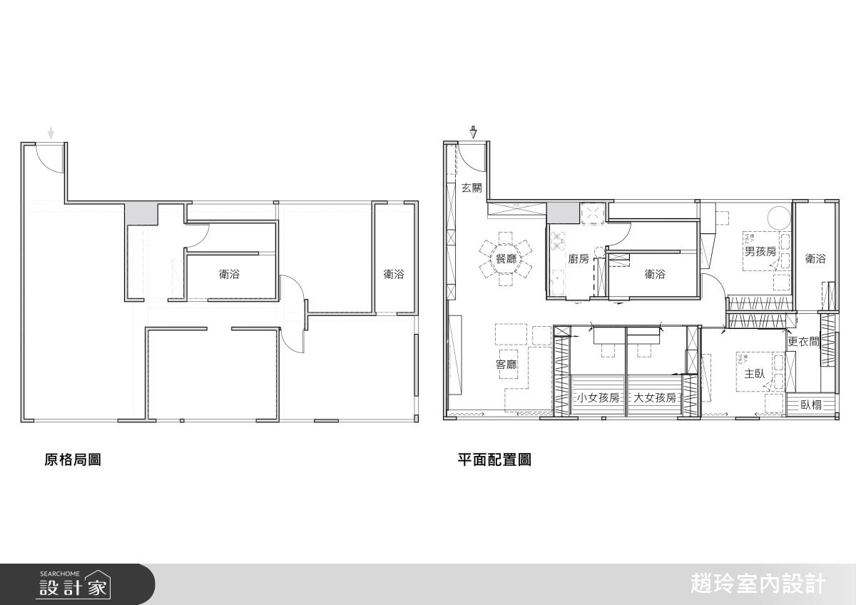 48坪新成屋(5年以下)＿新古典案例圖片＿趙玲室內設計有限公司＿趙玲_48之17