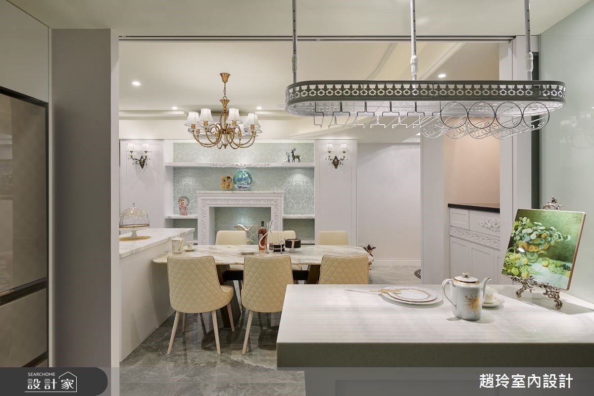 72坪新成屋(5年以下)＿新古典餐廳案例圖片＿趙玲室內設計有限公司＿趙玲_49之14