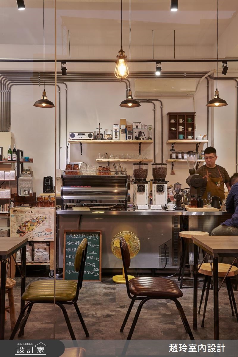 10坪中古屋(5~15年)＿工業風商業空間案例圖片＿趙玲室內設計有限公司＿趙玲_51之6