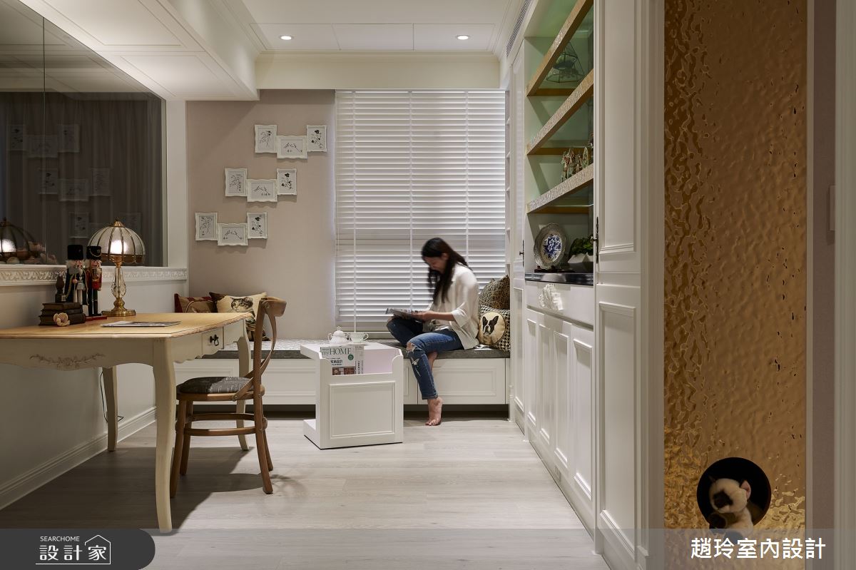 45坪新成屋(5年以下)＿新古典臥榻多功能室案例圖片＿趙玲室內設計有限公司＿趙玲_54之11
