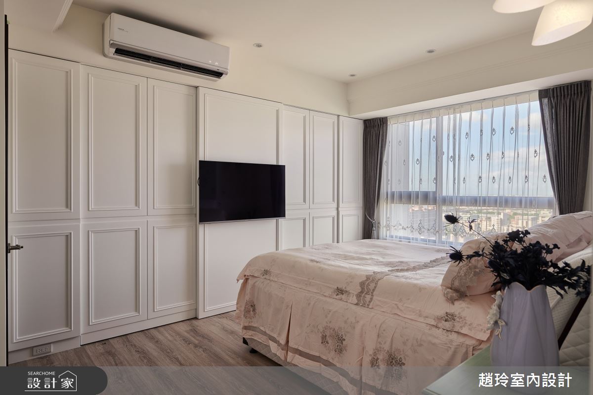45坪新成屋(5年以下)＿新古典臥室案例圖片＿趙玲室內設計有限公司＿趙玲_54之21