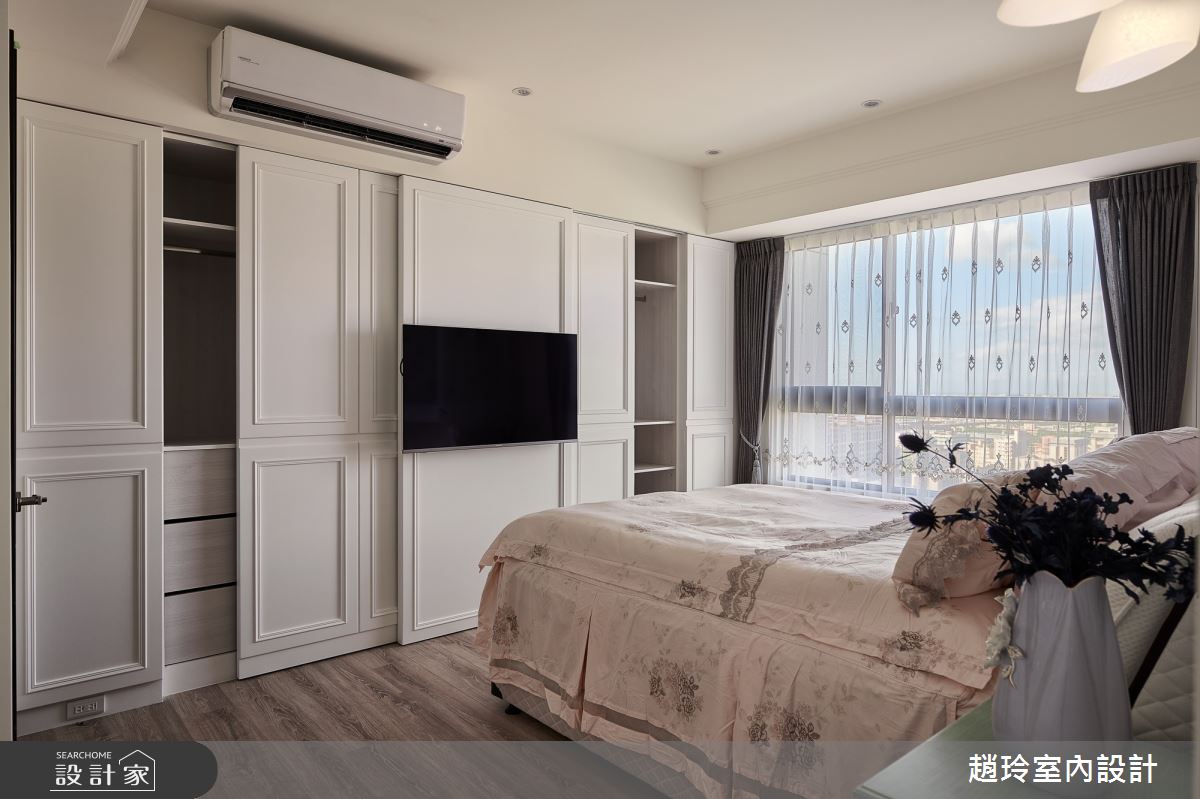 45坪新成屋(5年以下)＿新古典臥室案例圖片＿趙玲室內設計有限公司＿趙玲_54之22