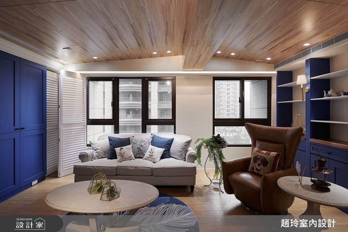 45坪新成屋(5年以下)＿美式風客廳案例圖片＿趙玲室內設計有限公司＿趙玲_55之3