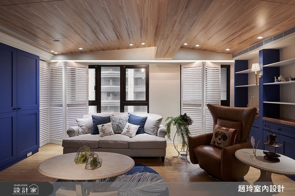 45坪新成屋(5年以下)＿美式風客廳案例圖片＿趙玲室內設計有限公司＿趙玲_55之4