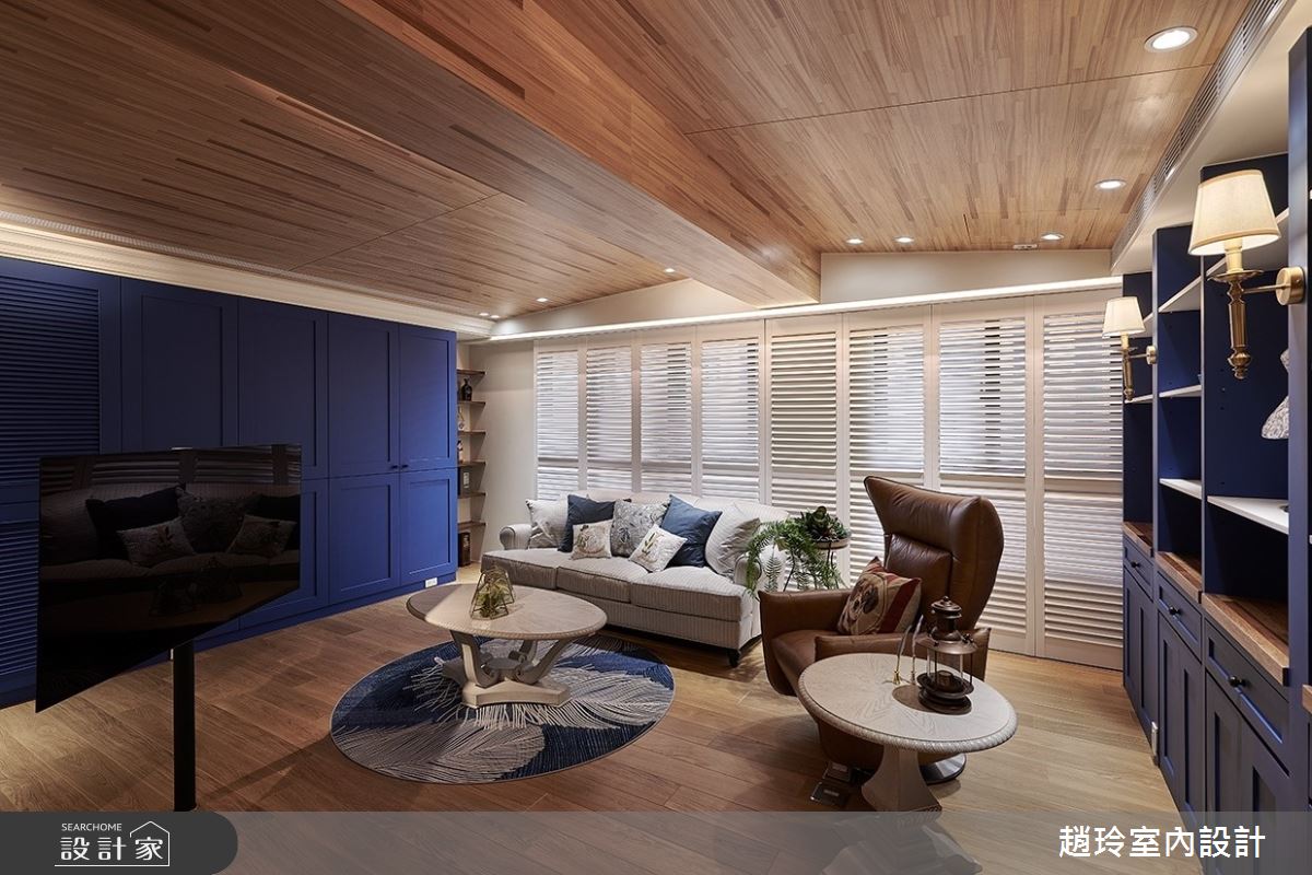 45坪新成屋(5年以下)＿美式風客廳案例圖片＿趙玲室內設計有限公司＿趙玲_55之8